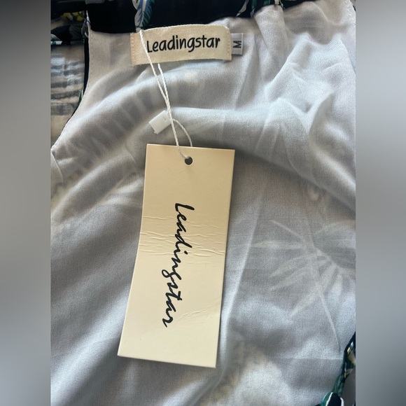 Leading Star Women’s size medium Pineapple Themed Black Maxi Dress🍍 new with tag - Picture 9 of 11